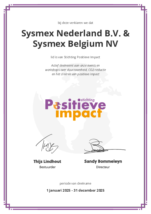 Certificaat van Deelname